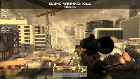 Insane Game Winning Kill - No Scope Across Map - TheDoeej