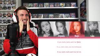 BLACKPINK - 'REALLY' LYRICS (Color Coded Eng/Rom/Han) - Reaction