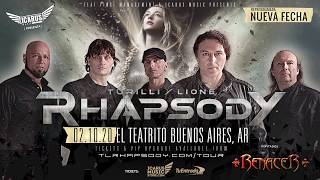 Turilli / Lione Rhapsody - Nueva Fecha, Buenos Aires - Argentina