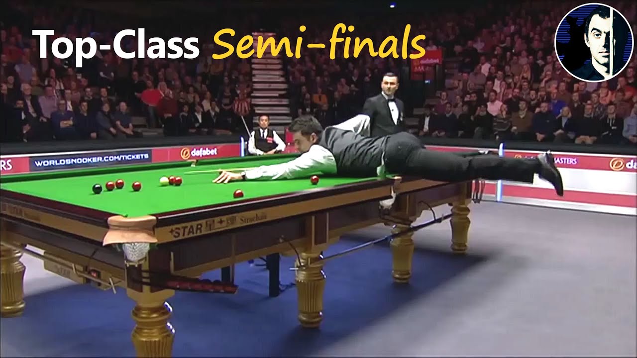 Ronnie OSullivan and Marco Fu in Top Form 2017 Masters SF