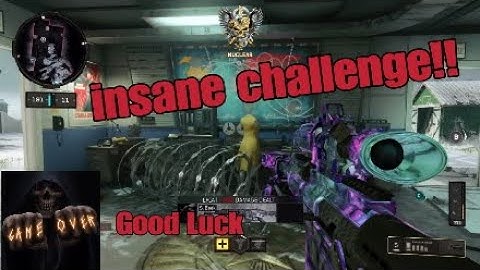 Dropping a Nuclear against veteran Bots in BO4(Sniping only).