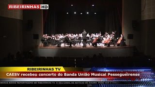 A Banda União Musical Pessegueirense promoveu concerto pelos seus 150 anos de existência