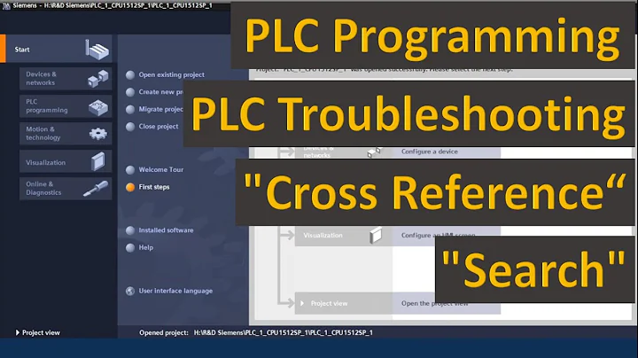 PLC Troubleshooting Tutorial | Search & Cross Reference in Siemens PLC Programming | Hindi
