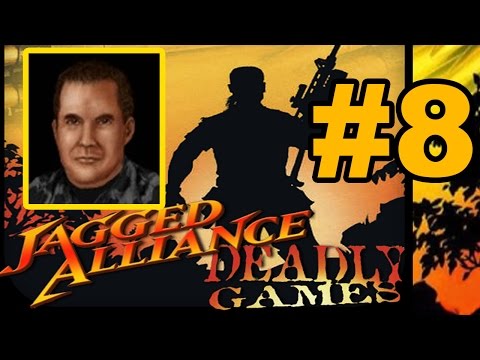 Видео: Прохождение Jagged Alliance Deadly Games #8 - с комментариями