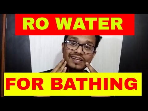 Video: Is RO-water goed om in te baden?