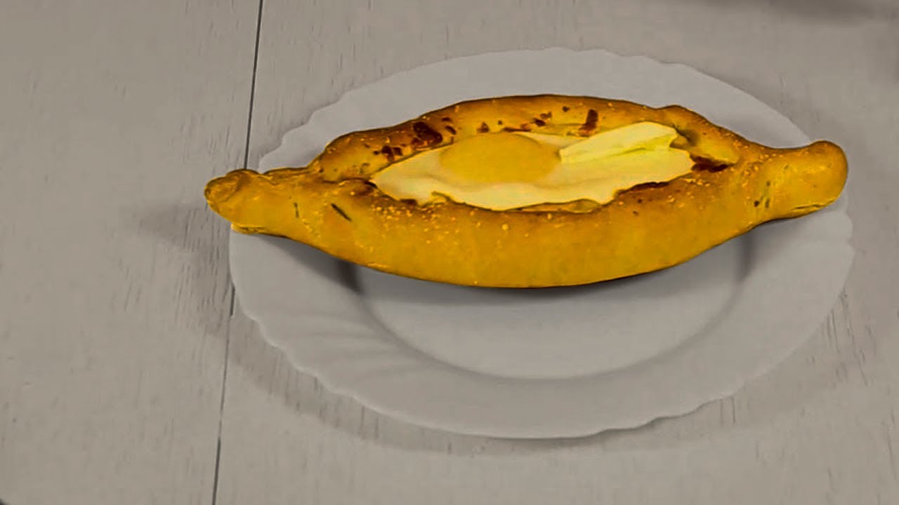 Как готовить хачапури по-аджарски. Классические хачапури по-аджарски. Хачапури лодочка по-грузински - YouTube ДВА ТОМАТА