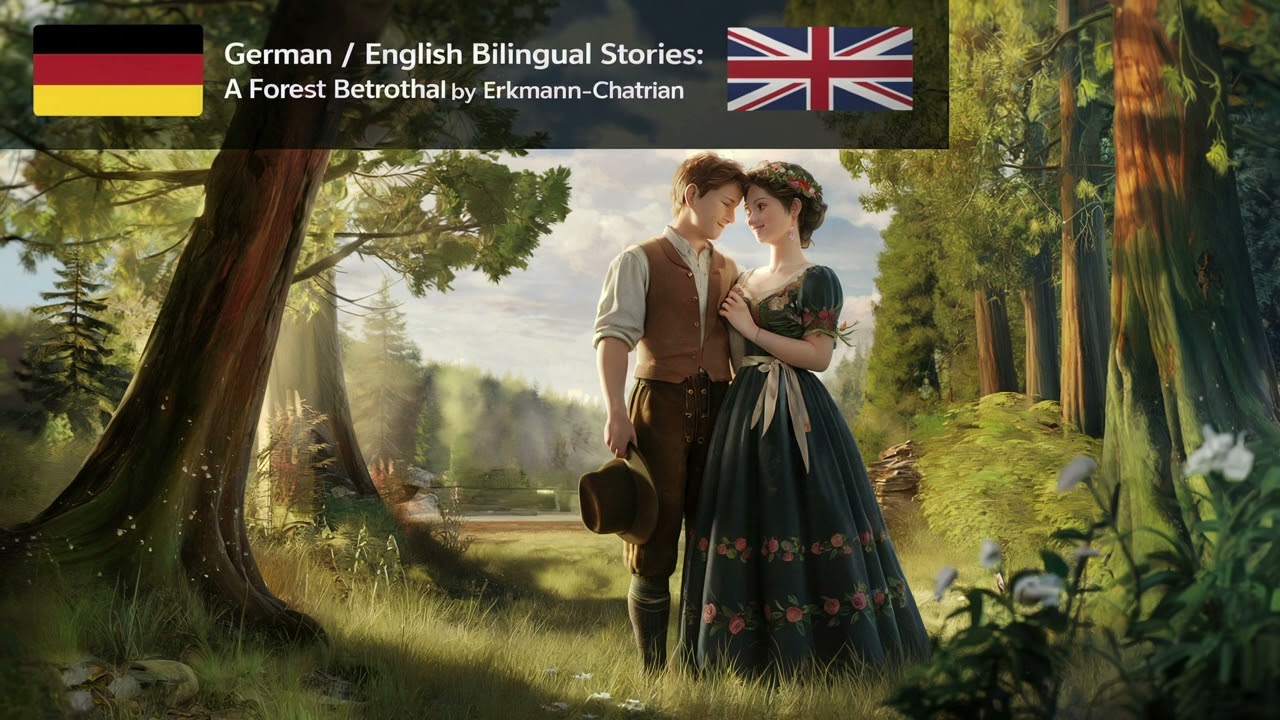 GERMAN / ENGLISH Bilingual Stories: A Forest Betrothal by Erckmann-Chatrian