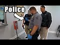 Magnet Fishing BEHIND A Police Station - Criminal Evidence Recovered (Gun Hand Delivered To Police)