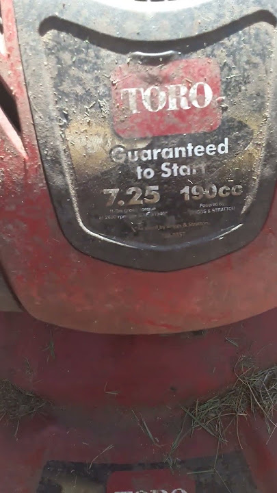 Toro Recycler 22 personal pace mower @toro#toro@briggsandstratton #briggsstratton#pushmower