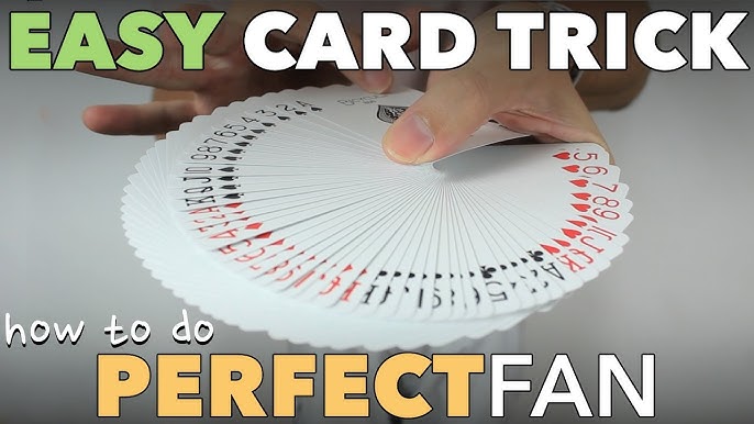 4 Easy Card Tricks to Fan the Pro - YouTube
