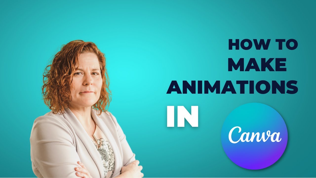 How to make a GIF in CANVA [CANVA PRO] 