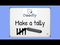 How to make a tally in Doodly