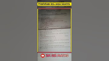 class 6 1st unit test 2025 math question paper