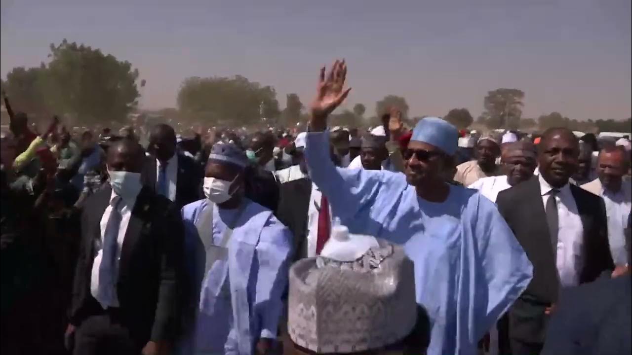 THE TRUE RECEPTION BUHARI GOT IN KATSINA