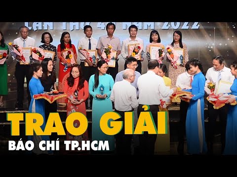 Video Trao giải báo chí TP.HCM năm 2022, báo Tuổi Trẻ đoạt 7... - youtube
