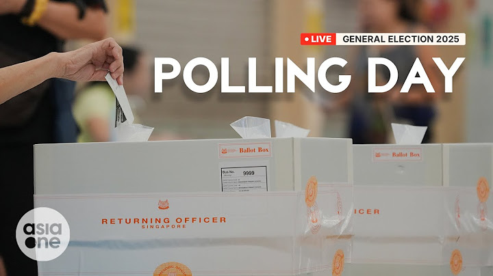 [LIVE] GE2025: Polling Day