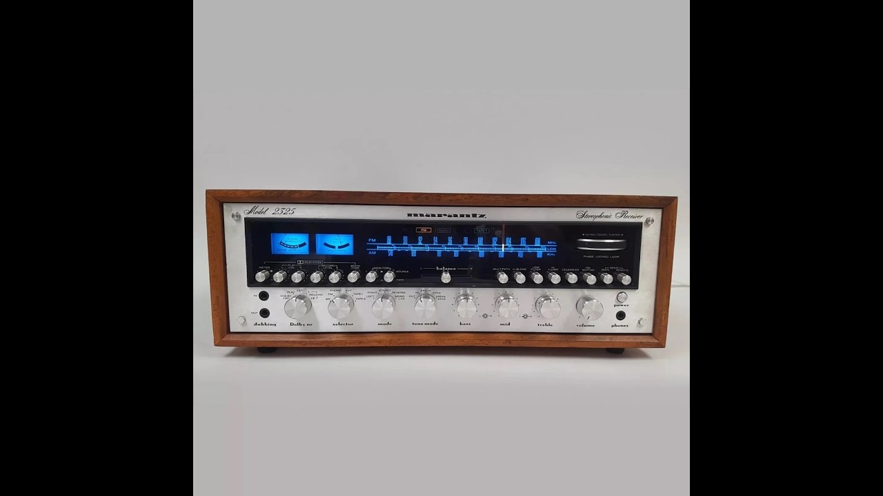 Vintage Marantz 2325 Stereo Receiver. 125 WPC Monster from peak