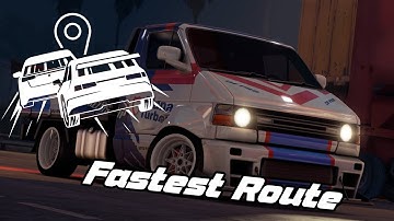 Static Shift Racing - Twin Palm Marker Hunt Route