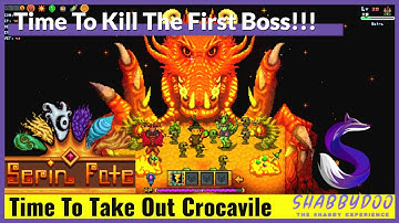 Defeating out first boss!| Crocavile Shall Pay... | Let