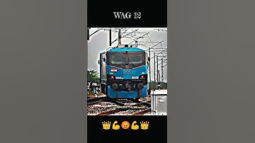 WAG 9 Vs WAG 12 💪👑Gangstar Indian Railway #indianrailway #trainstatus