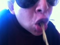 Nick Pomata eating Ramen!