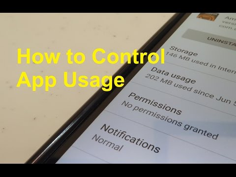 How to Control App Usage on Android Devices 6.0 and Up