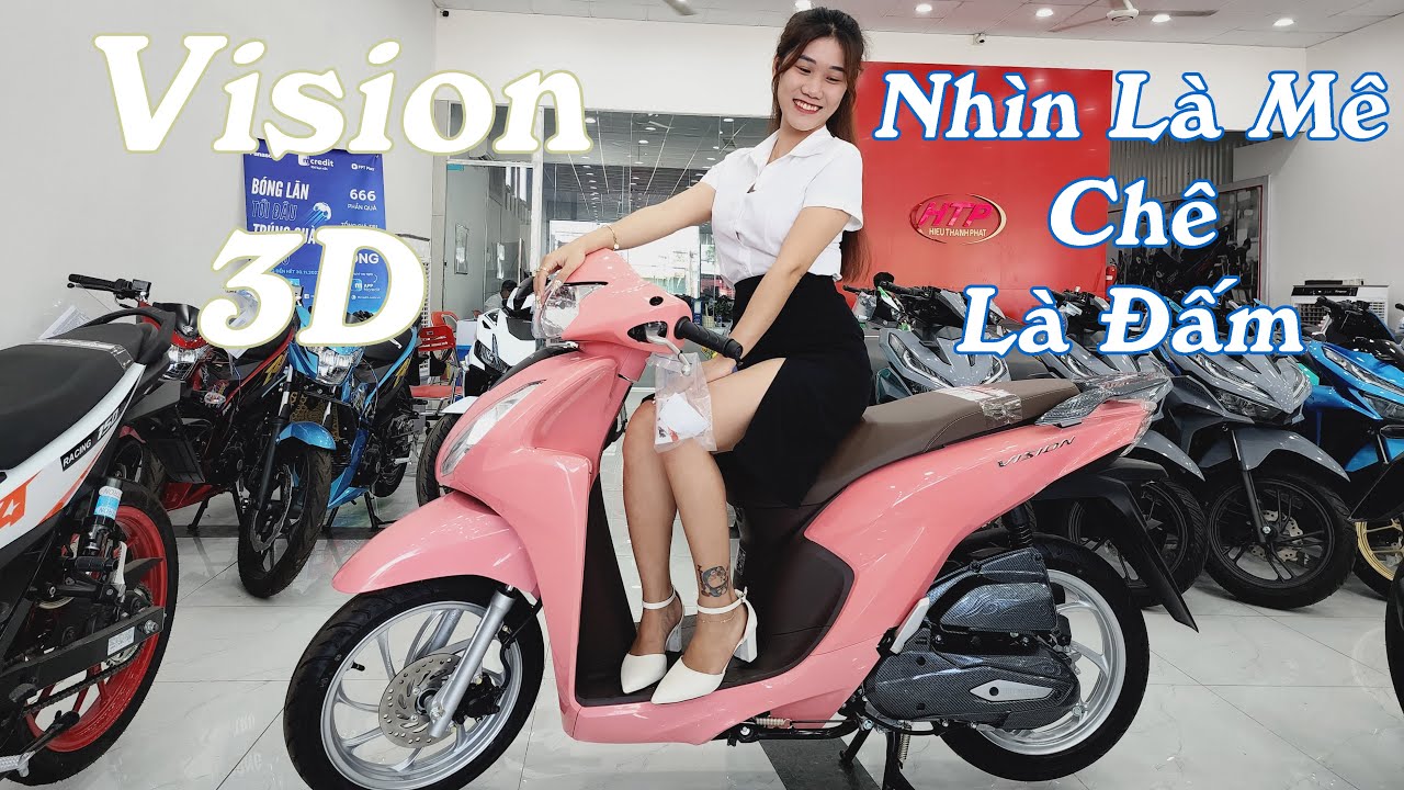 Honda Vision Hồng Đen | Gía xe cuối năm giảm cực kì mạnh | Cập nhật giá ...