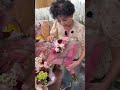 Watch to the end to see #flowerarrangement #freshflowers @traderjoes #flowers @anthropologie