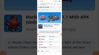 Cara Download Game Marble Clash mod apk Version 0.11.1 terbaru 2022 screenshot 3