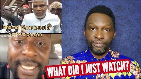 ON THE SPOT: I WATCHED THIS 2 VIDEOS OF NNAMDI KANU AND I SEE WHY FULANI DONT EDUCATE THEIR PEOPLE