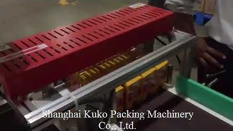 automated Collating  Stacking, Sorting, Sealing and Shrink Packing machine for tea box