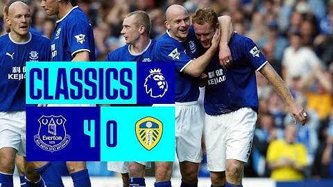 EVERTON 4-0 LEEDS UNITED | 28 SEPTEMBER 2003 | PREMIER LEAGUE CLASSICS