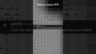 Subscribe Maybe I’ll make yours! #spedup #minecraft #minecraftbuild