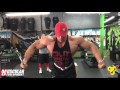 Dallas mccarvers chest  shoulder  triceps workout  muscular development