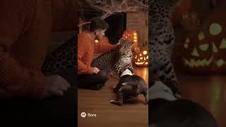 Can a Dog and a Leopard Be Friends?