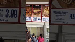 Costco Food Court New Roast Beef Sandwich