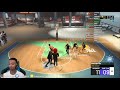FlightReacts 2ND Time Playing NBA 2K22 Park Against OBSESSED School Threat & This Happened!