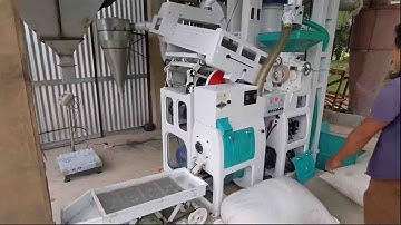 Combined Rice mill / Compact Rice mill, 1000 kg per hour, (Model- GLM-7LN-15SF-V3)