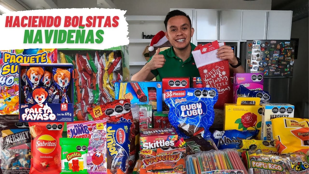 Papúa Nueva Guinea Contribuir tipo Como hacer una Bolsa de dulces navideña - Super facil, para principiantes -  YouTube