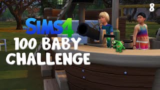 WE WENT TO THE PARK & SERGIO ACTING LIKE ... A CREEP? - The Sims 4: 100 Baby Challenge (pt.8)