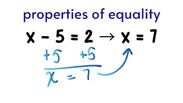 Properties of Equality Explained (Addition, Subtraction, Multiplication & Division) | Algebra 1 Help