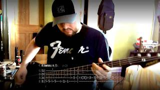 "Little Things" - BUSH -=- Bass w/ Tabs (HD Cover)