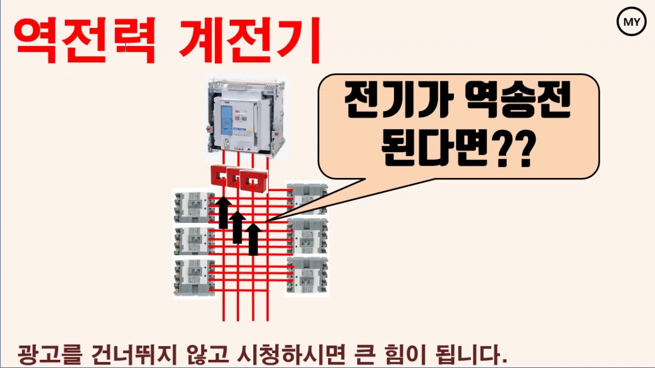 역전력 계전기(역송전 방지?)