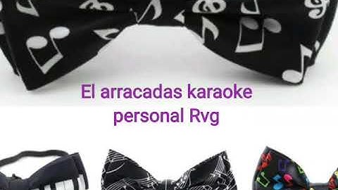 Thumbnail of El arracadas  (corrido) mariachi karaoke personal Rvg