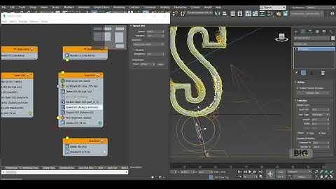 Put letters on fire - FumeFx tutorial | Part 3 | VFX Tutorials | Fire tutorials | The Big Byte