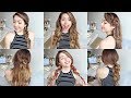 PEINADOS para CABELLO LARGO | Hairstyles for LONG Hair | Ekaty