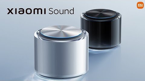 Xiaomi Smart Speaker With Harman Tuning Official Introduction