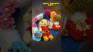 #crosiagift #viral #crochettoys #crochethairclip #dollcrochet