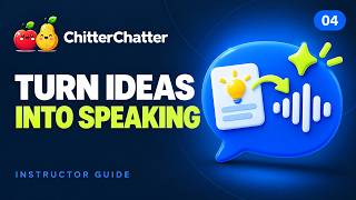 How to Create a Speaking Activity with AI in ChitterChatter (Instructors)