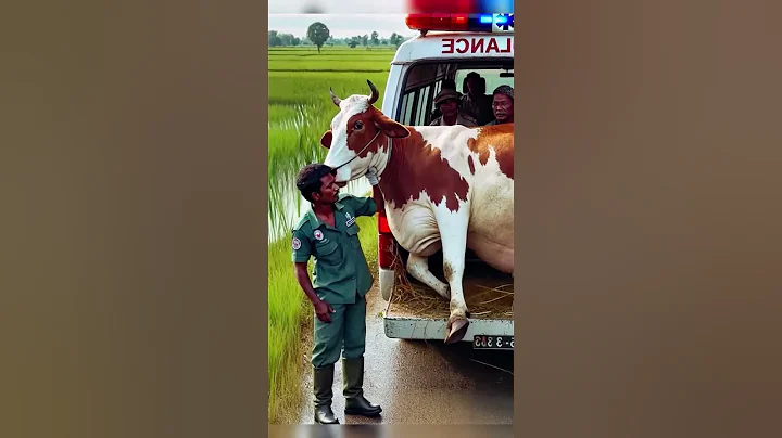 Watch: Amazing Pregnant Cow Rescue That Will Melt Your Heart!